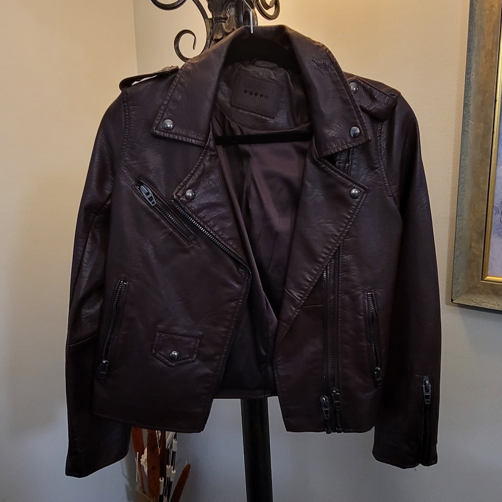 Blank NYC faux leather jacket.